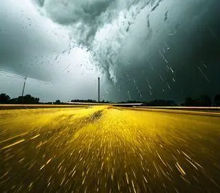 alerta amarelo de tempestade