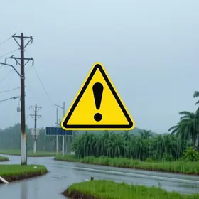 alerta amarelo de chuvas intensas