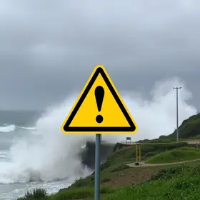alerta laranja de tempestade
