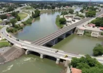 requalificação da ponte na Forquilha do Rio