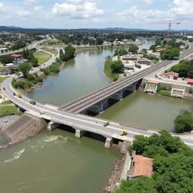 requalificação da ponte na Forquilha do Rio