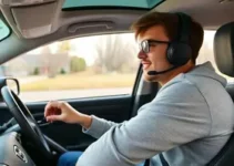 adolescente aprende a dirigir na internet