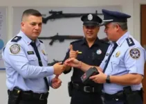 transferência de 80 pistolas