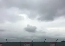 céu nublado