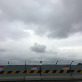 céu nublado