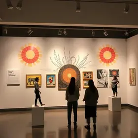 mostra artística um fio de nós