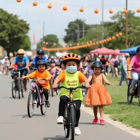 2º Passeio Ciclístico Maio Laranja