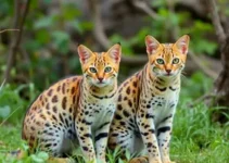 gatos silvestres em risco de extinção