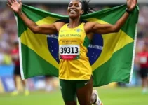 Alison dos Santos quebra recorde