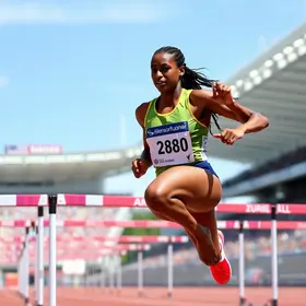 Alison dos Santos quebra recorde mundial dos 400m com barreiras