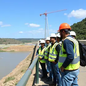 visita técnica engenharia ponte Barreiras