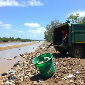 Mutirão de Limpeza do Rio Grande