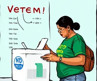 votação presidencial em Barreiras