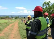 simulado de emergência em barragem